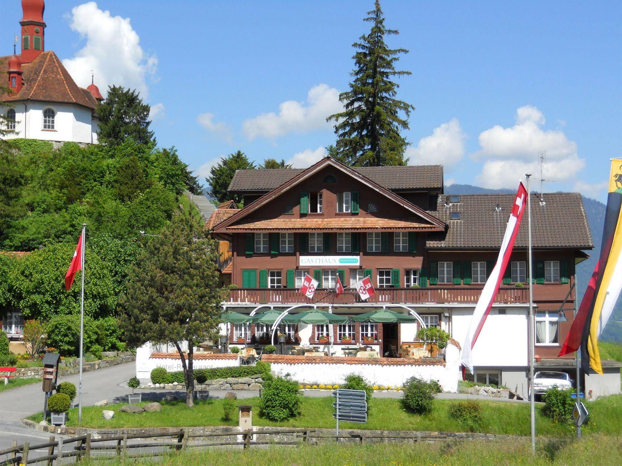 Отель Gasthaus Paxmontana Заксельн Экстерьер фото